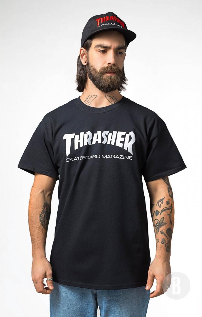 

Футболка Thrasher Skate Mag, Черный, Футболка Thrasher Skate Mag Black XL