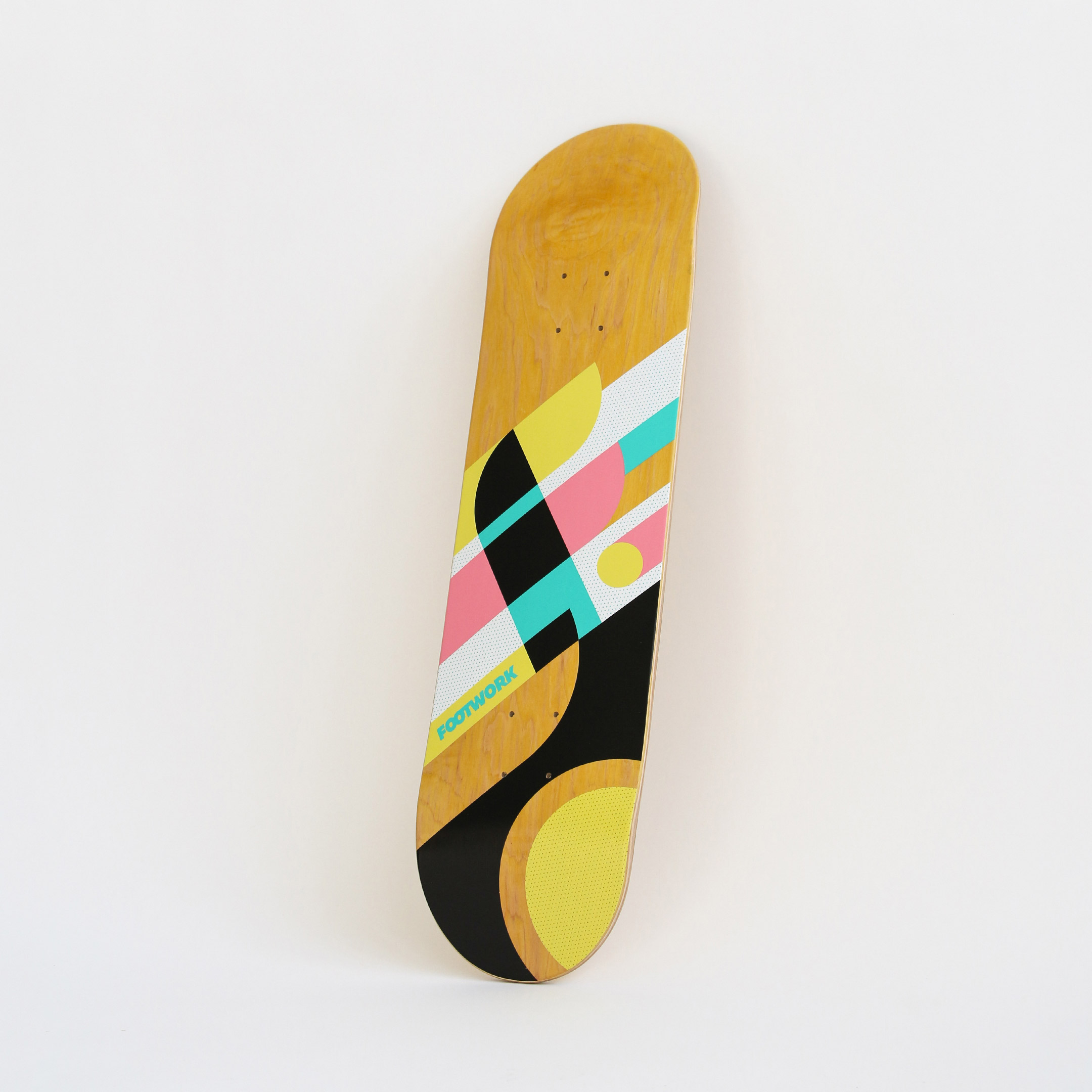 Дека для скейтборда Footwork Progress Yellow Wood купить в Boardshop №1