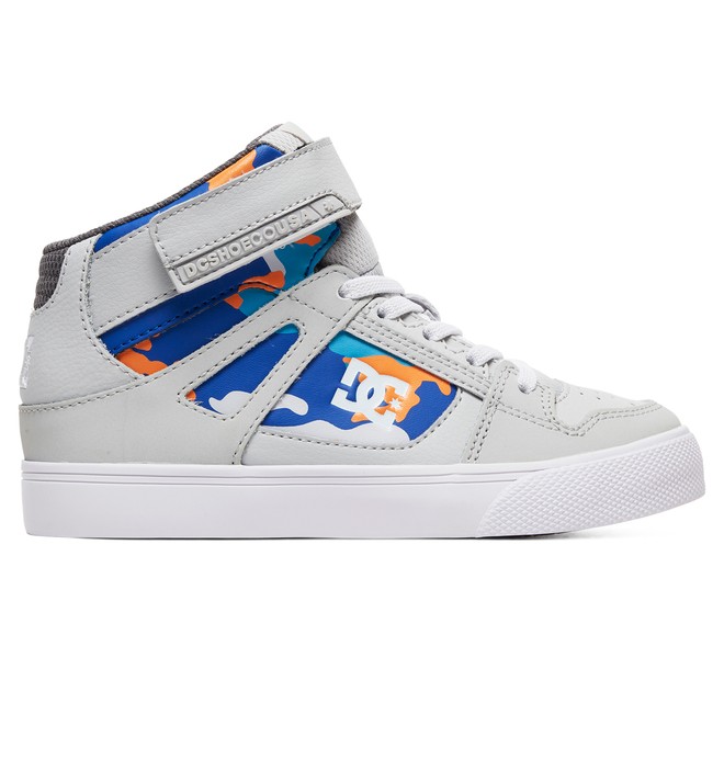 фото Детские кеды dc shoes pure hi se