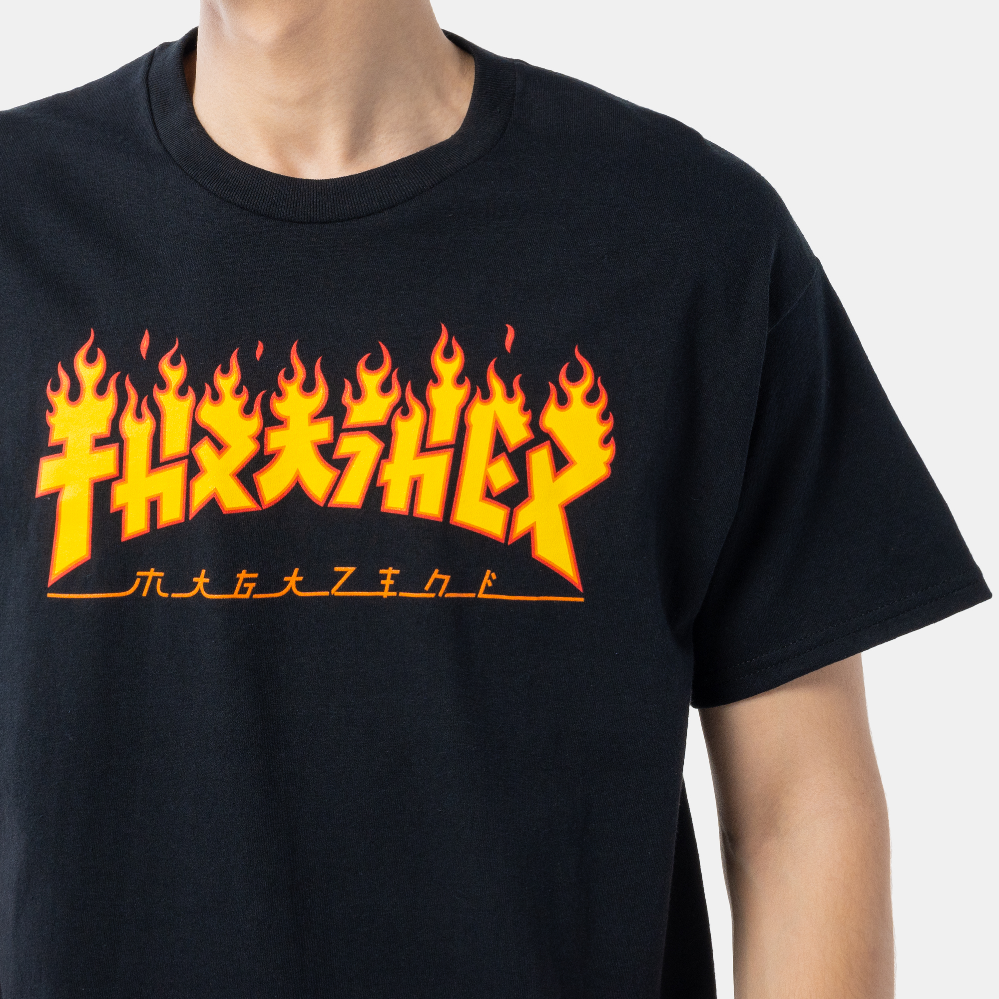 Футболка Thrasher Godzilla Flame купить в Boardshop №1