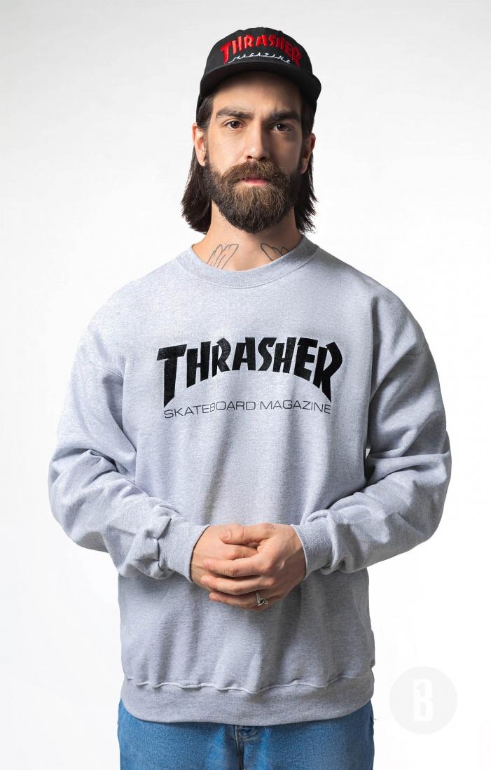 фото Свитшот thrasher skate mag crewneck