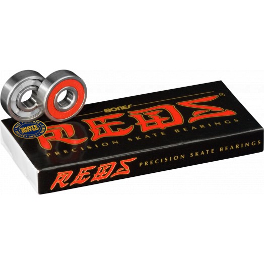 Подшипники для скейтборда Bones REDS 8mm 8 Packs купить в Boardshop №1